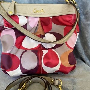 Coach Satin Bag with Crossbody strap